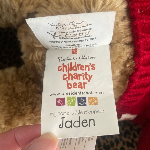 Children Charity Bear plush toy - Picture 4 of 6